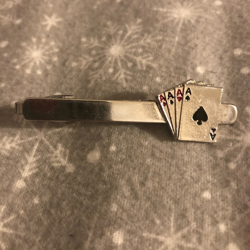 Aces Men’s Tie Clip